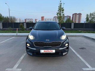 2021 Kia Sportage IV Рестайлинг, синий, 2490000 рублей, вид 2