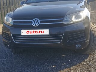 2010 Volkswagen Touareg II, чёрный, 2300000 рублей, вид 5