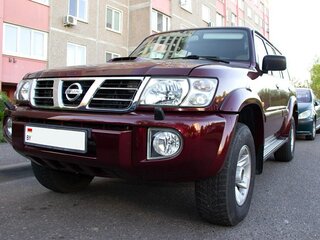 2003 Nissan Patrol V (Y61), пурпурный, 1650000 рублей, вид 5