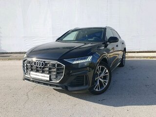 2019 Audi Q8 55 TFSI I (4M), чёрный, 5500000 рублей, вид 1