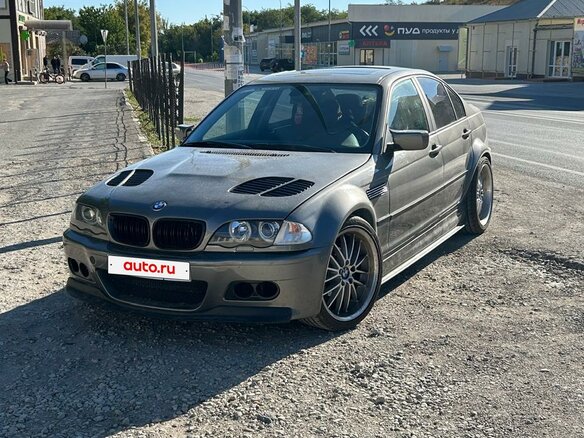 2002 BMW 3 серии 320i IV (E46) Рестайлинг, серебристый, 1000000 рублей
