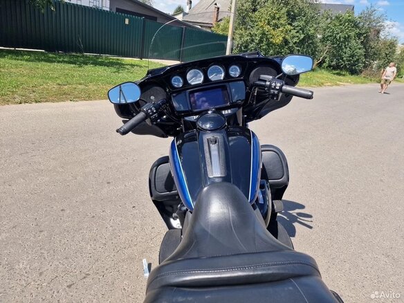 2022 Harley-Davidson Electra Glide, синий, 1590000 рублей - вид 7