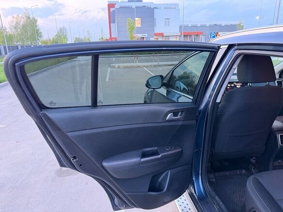 2021 Kia Sportage IV Рестайлинг, синий, 2490000 рублей - вид 23