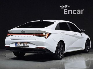 2022 Hyundai Avante VII, белый, 1860000 рублей, вид 4