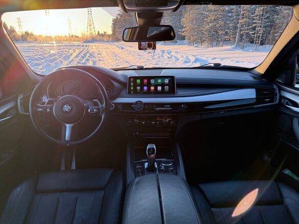 2019 BMW X6 40d II (F16), чёрный, 6000000 рублей - вид 8