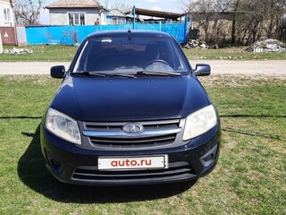 2012 Lada (ВАЗ) Granta I, синий, 285000 рублей, вид 2