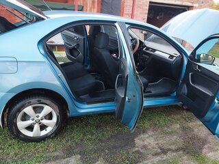 2014 Skoda Rapid I, синий, 1150000 рублей, вид 4