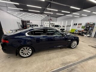 2015 Jaguar XF I Рестайлинг, синий, 1800000 рублей, вид 3