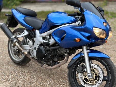2002 Suzuki SV 650, синий, 230000 рублей, вид 1