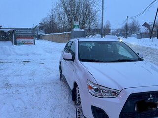 2012 Mitsubishi ASX I Рестайлинг, белый, 1220000 рублей, вид 4