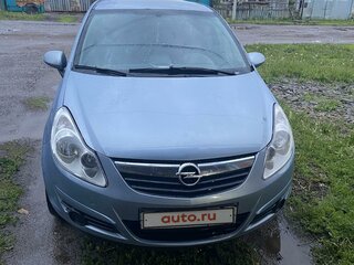 2007 Opel Corsa D, голубой, 350000 рублей, вид 1