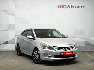 2016 Hyundai Solaris I Рестайлинг, серый, 980000 рублей, вид 3