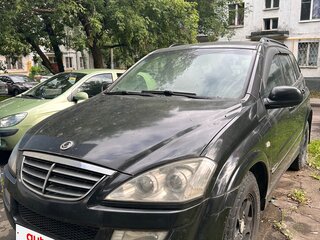 2008 SsangYong Kyron 5-speed I Рестайлинг, чёрный, 575000 рублей, вид 1