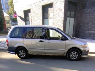 2001 Mazda MPV II (LW), бежевый, 430000 рублей, вид 3