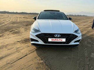 2021 Hyundai Sonata VIII (DN8), белый, 2200000 рублей, вид 4