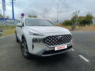 2020 Hyundai Santa Fe IV Рестайлинг, белый, 2890000 рублей, вид 3