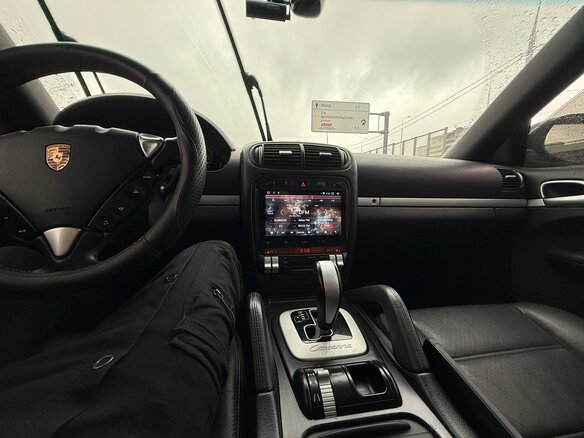 2008 Porsche Cayenne I Рестайлинг (957), чёрный, 2000000 рублей - вид 7