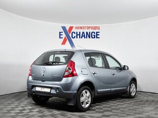 2011 Renault Sandero I, синий, 418000 рублей, вид 4