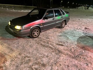 2007 Lada (ВАЗ) 2115, серебристый, 65000 рублей, вид 4