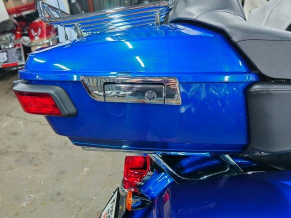 2015 Harley-Davidson Electra Glide, синий, 1480000 рублей - вид 19