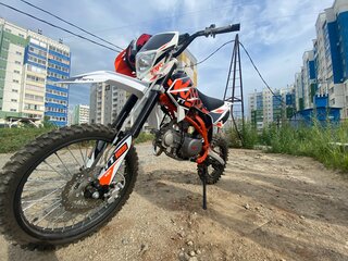 2023 Kayo Basic TT125, оранжевый, 80000 рублей, вид 3