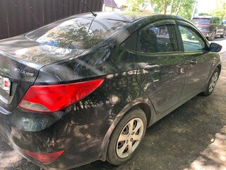 2014 Hyundai Solaris I Рестайлинг, чёрный, 699999 рублей, вид 3