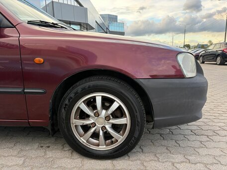 2007 Hyundai Accent ТагАЗ II, красный, 372000 рублей, вид 5