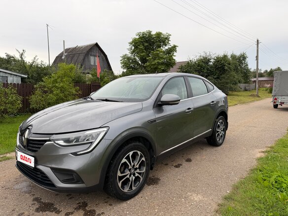2019 Renault Arkana I, серый, 1600000 рублей