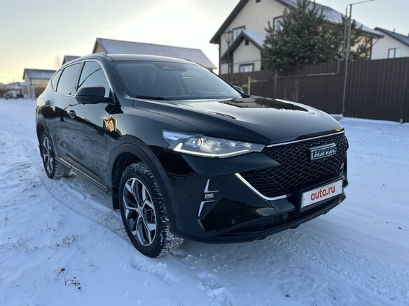 2023 Haval F7 I Рестайлинг, чёрный - вид 2