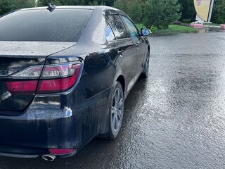 2015 Toyota Camry VII (XV50) Рестайлинг, чёрный, 1950000 рублей, вид 5