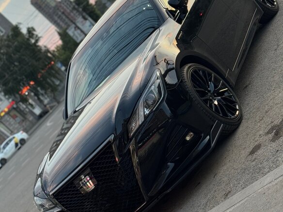 2017 Toyota Crown XIV (S210) Рестайлинг, чёрный, 3700000 рублей - вид 1