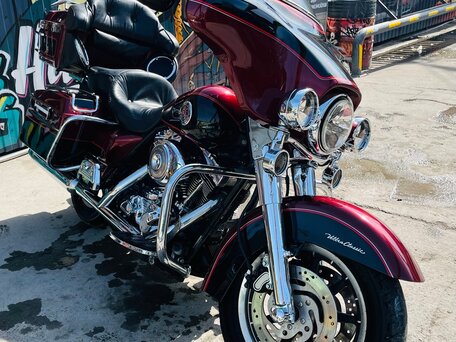 2002 Harley-Davidson Electra Glide, красный, 730000 рублей, вид 1