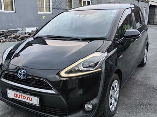 2018 Toyota Sienta II, чёрный, 1430000 рублей, вид 5