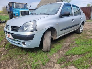2005 Renault Symbol I Рестайлинг, серый, 265000 рублей, вид 1