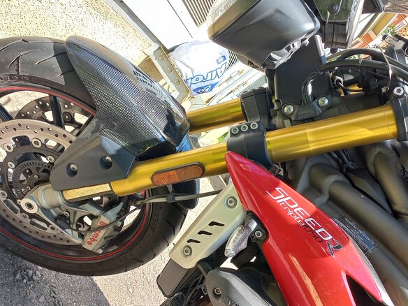 2017 Triumph Speed Triple, серый, 675000 рублей - вид 2