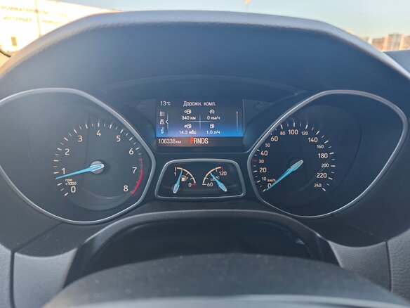 2018 Ford Focus III Рестайлинг, чёрный - вид 7