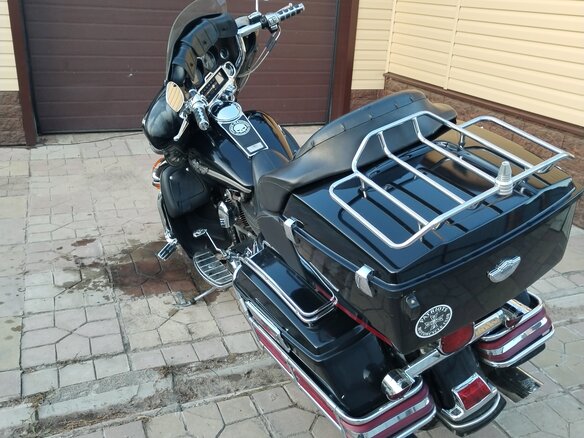 2003 Harley-Davidson Electra Glide, чёрный, 550000 рублей - вид 4