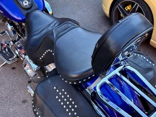 2001 Harley-Davidson Heritage, синий, 540000 рублей, вид 3
