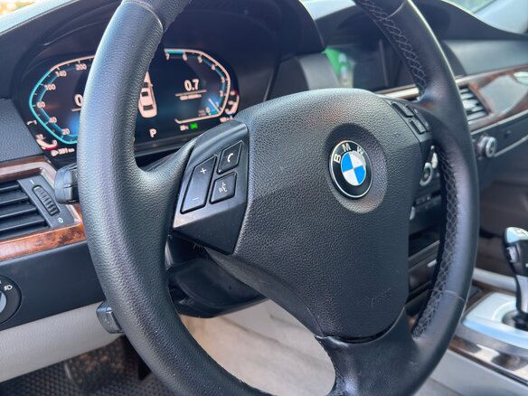 2008 BMW 5 серии 528i V (E60/E61) Рестайлинг, серый - вид 38