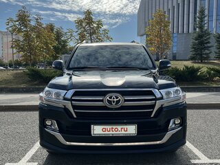2018 Toyota Land Cruiser 200 Series Рестайлинг 2, чёрный, 6700000 рублей, вид 2