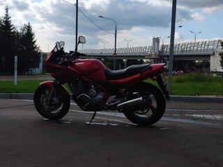 2003 Yamaha XJ600, красный, 240000 рублей, вид 1