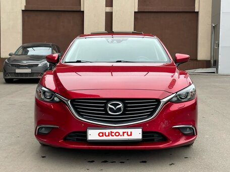 2015 Mazda 6 III (GJ) Рестайлинг, красный, 1549000 рублей, вид 5