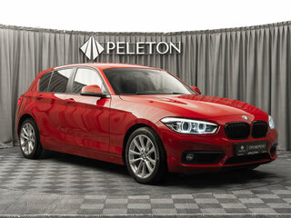 2017 BMW 1 серии 118i II (F20/F21) Рестайлинг, красный, 1560000 рублей, вид 2