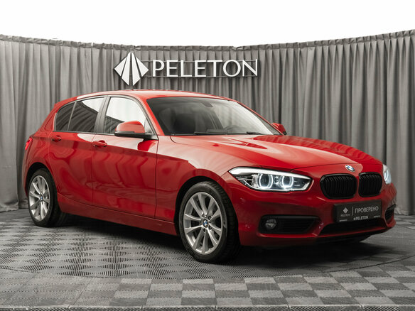 2017 BMW 1 серии 118i II (F20/F21) Рестайлинг, красный - вид 1