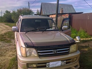 2001 Toyota Land Cruiser Prado 90 Series Рестайлинг, коричневый, 1400000 рублей, вид 2