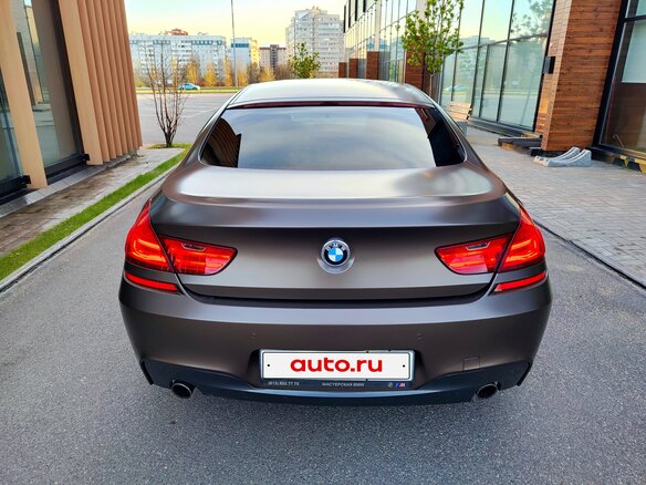 2013 BMW 6 серии Gran Coupe 640d xDrive III (F06/F13/F12), коричневый, 2500000 рублей - вид 15