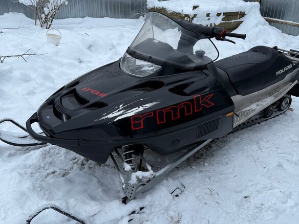 2007 Polaris Trail RMK, чёрный, 380000 рублей