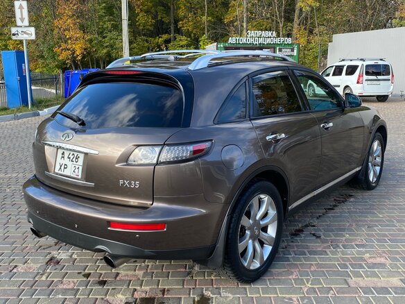 2006 Infiniti FX35 I (S50) Рестайлинг, коричневый, 870000 рублей - вид 6