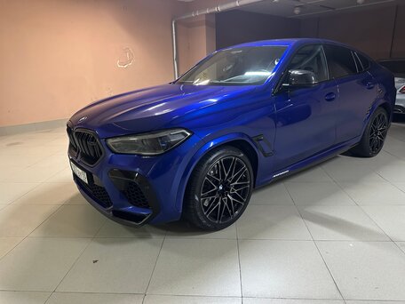 2021 BMW X6 M Competition III (F96), синий, 11000000 рублей, вид 2