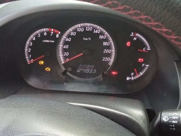 2008 Mazda 5 I (CR) Рестайлинг, красный, 300000 рублей - вид 6